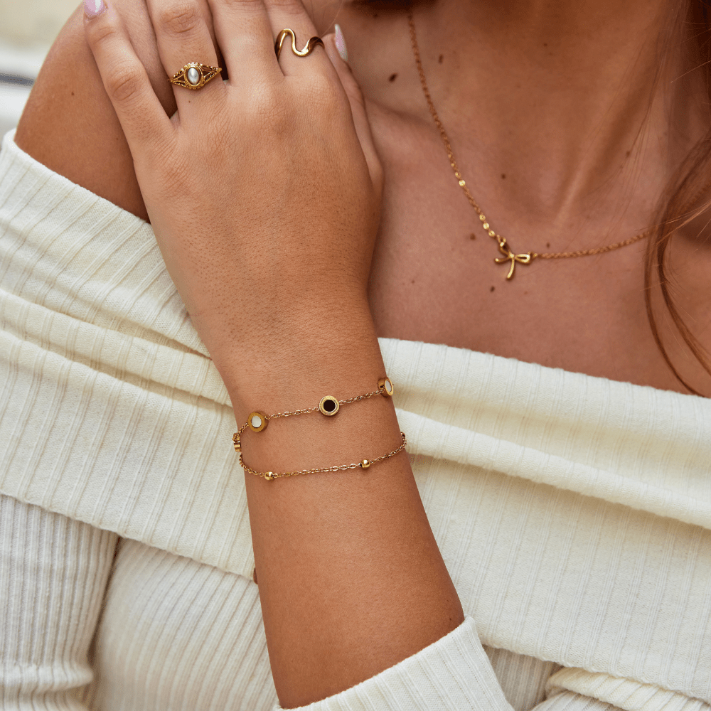 Pulseira Black & White Rita