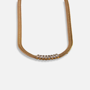 Colar Choker Slim Zircônia Lourdes