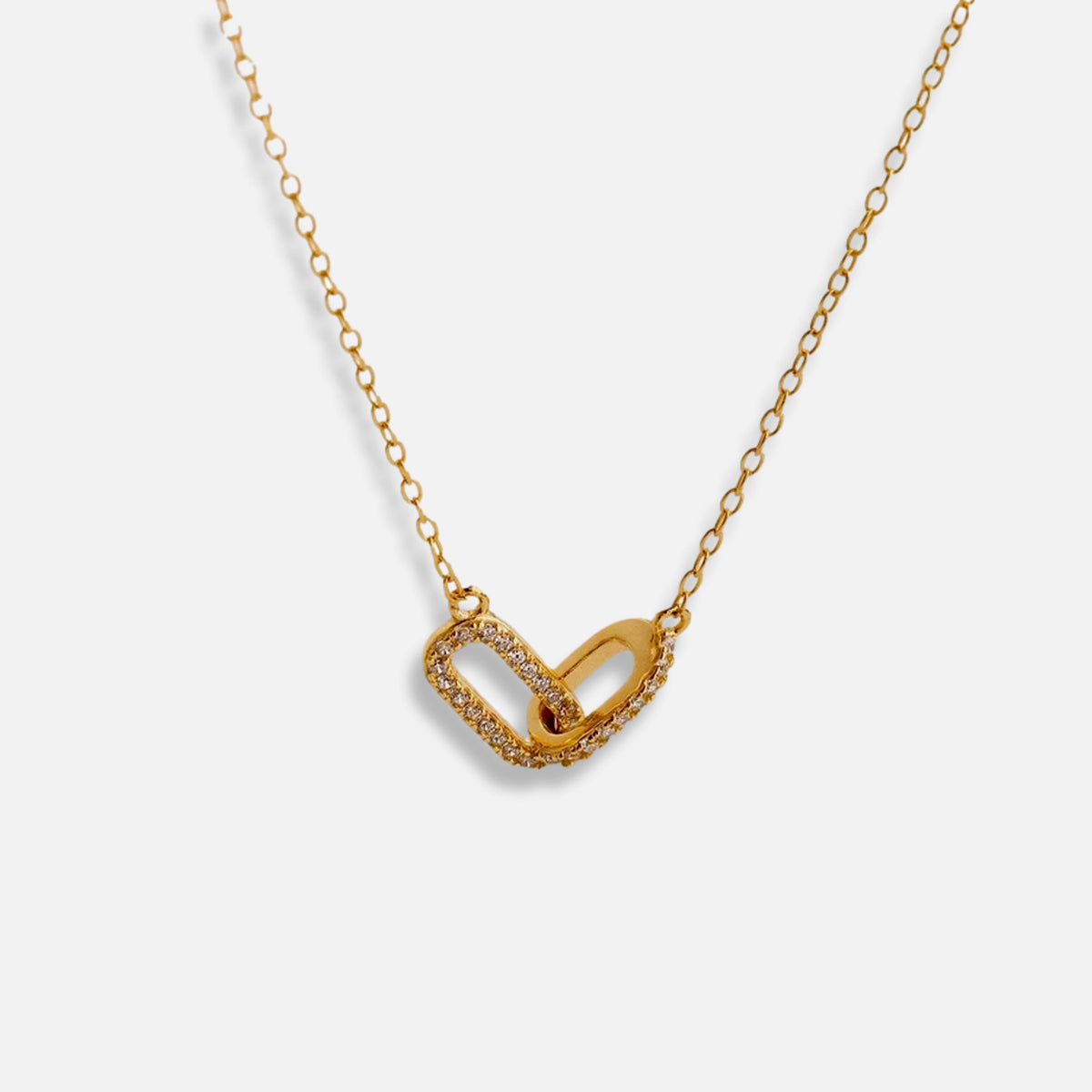 Colar Clipe Cravejado Luciana