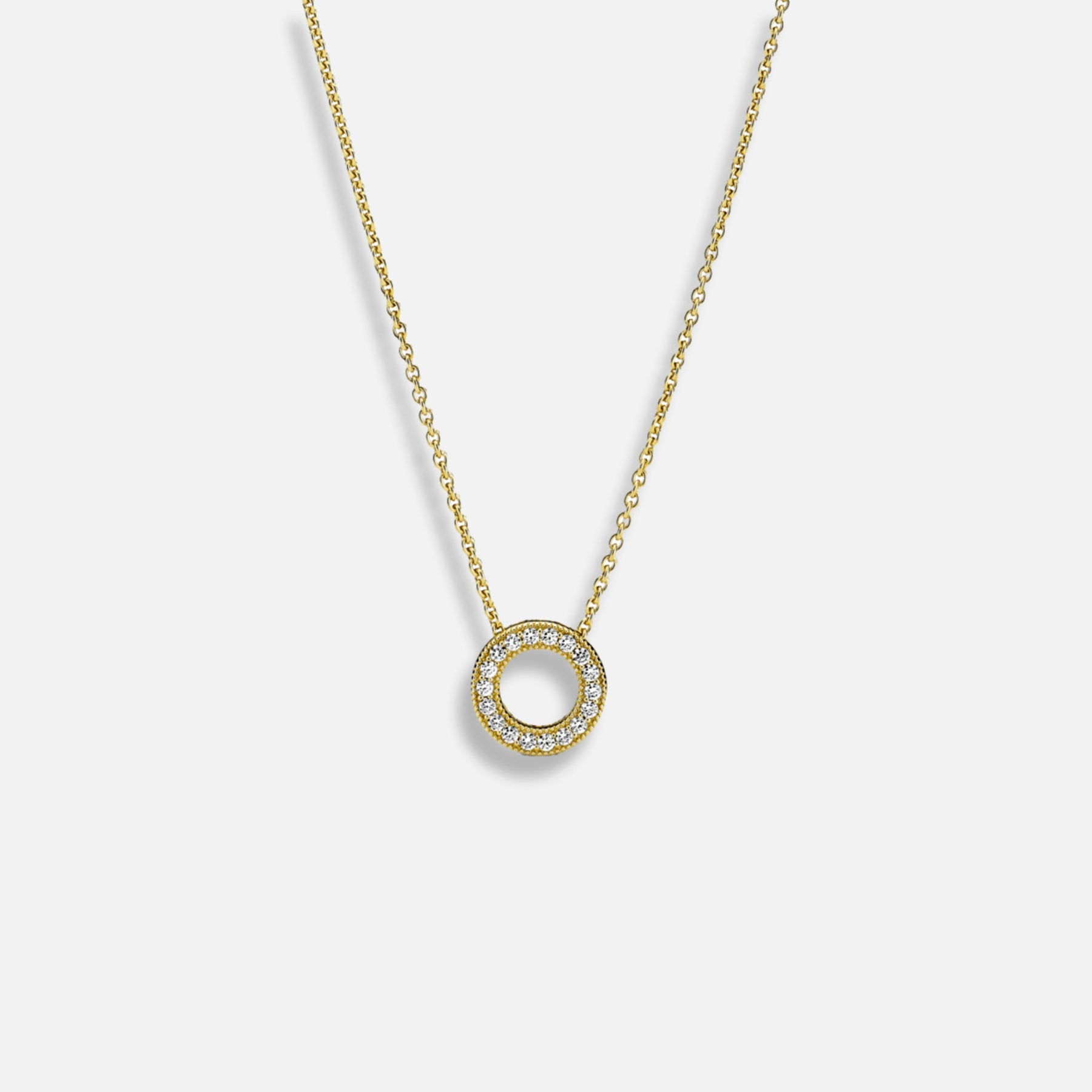 Colar Círculo Teresa Inspiração Pandora