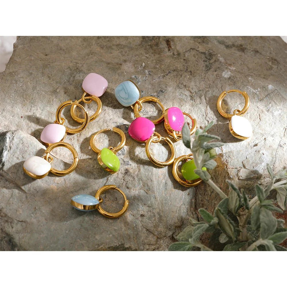 Brinco Argola Colorido Ju