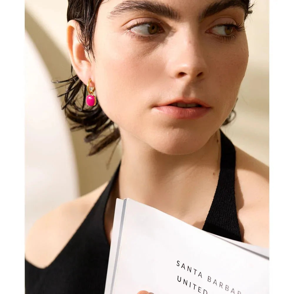 Brinco Argola Colorido Ju