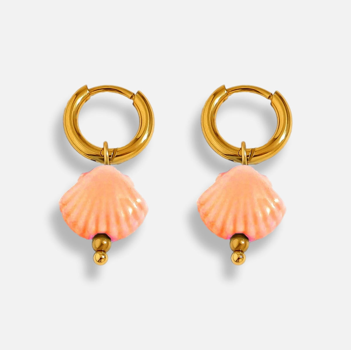 Brinco Argola Concha Colorido Uana