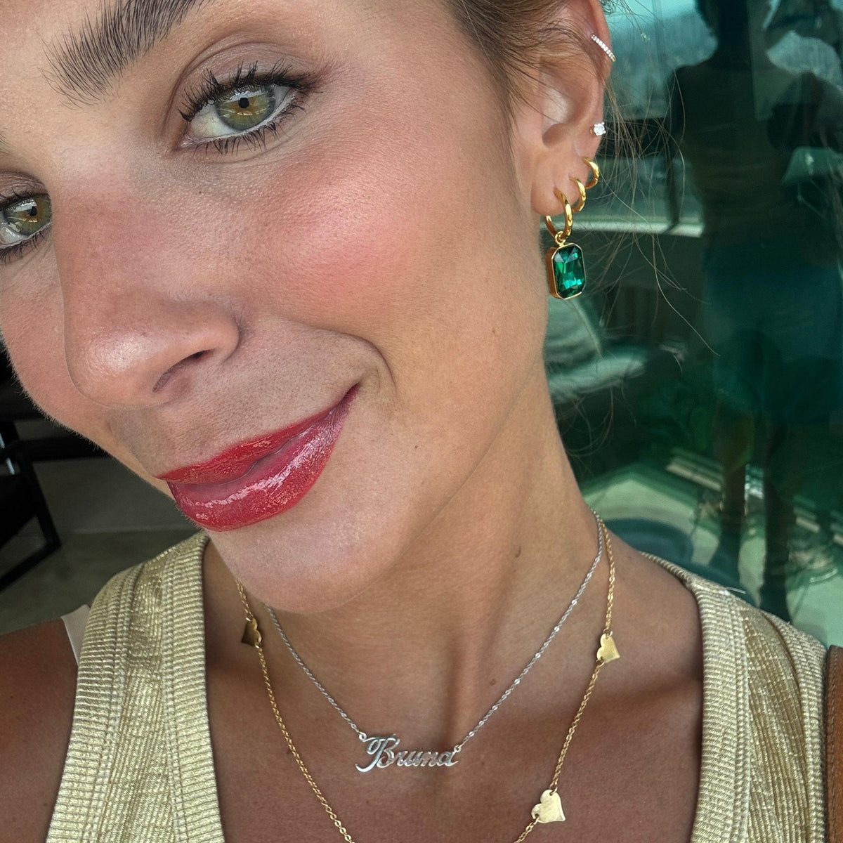 Brinco Cristal Cubic Maya