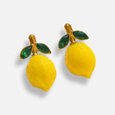 Brinco Lemon Minimalista Zircônia Sarah