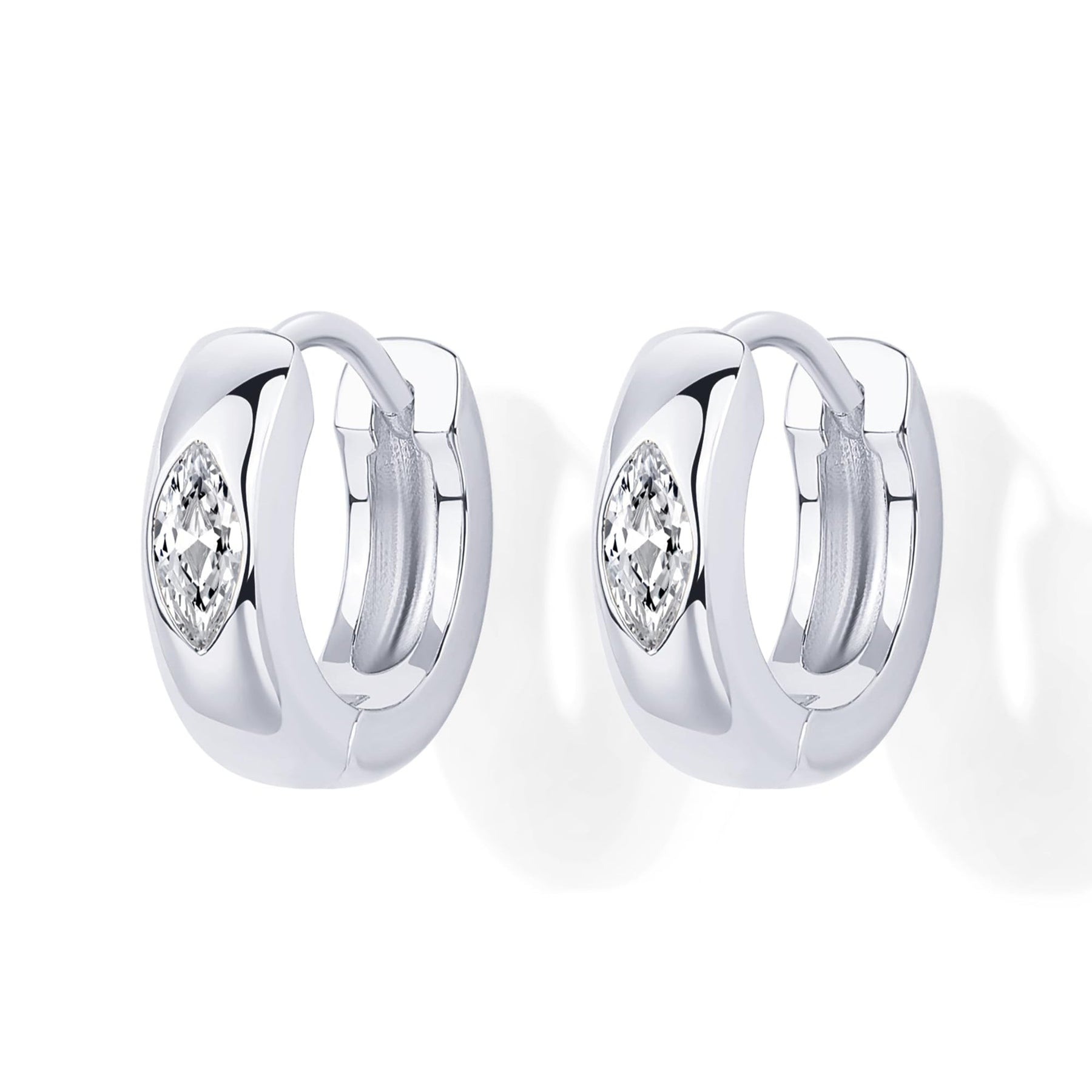 Brinco Mini Argola Zircônia Tali