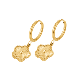 Brinco Pendente Flower Kira