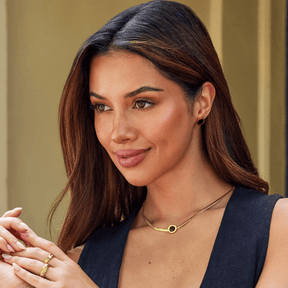 Brinco Romano Black Isadora