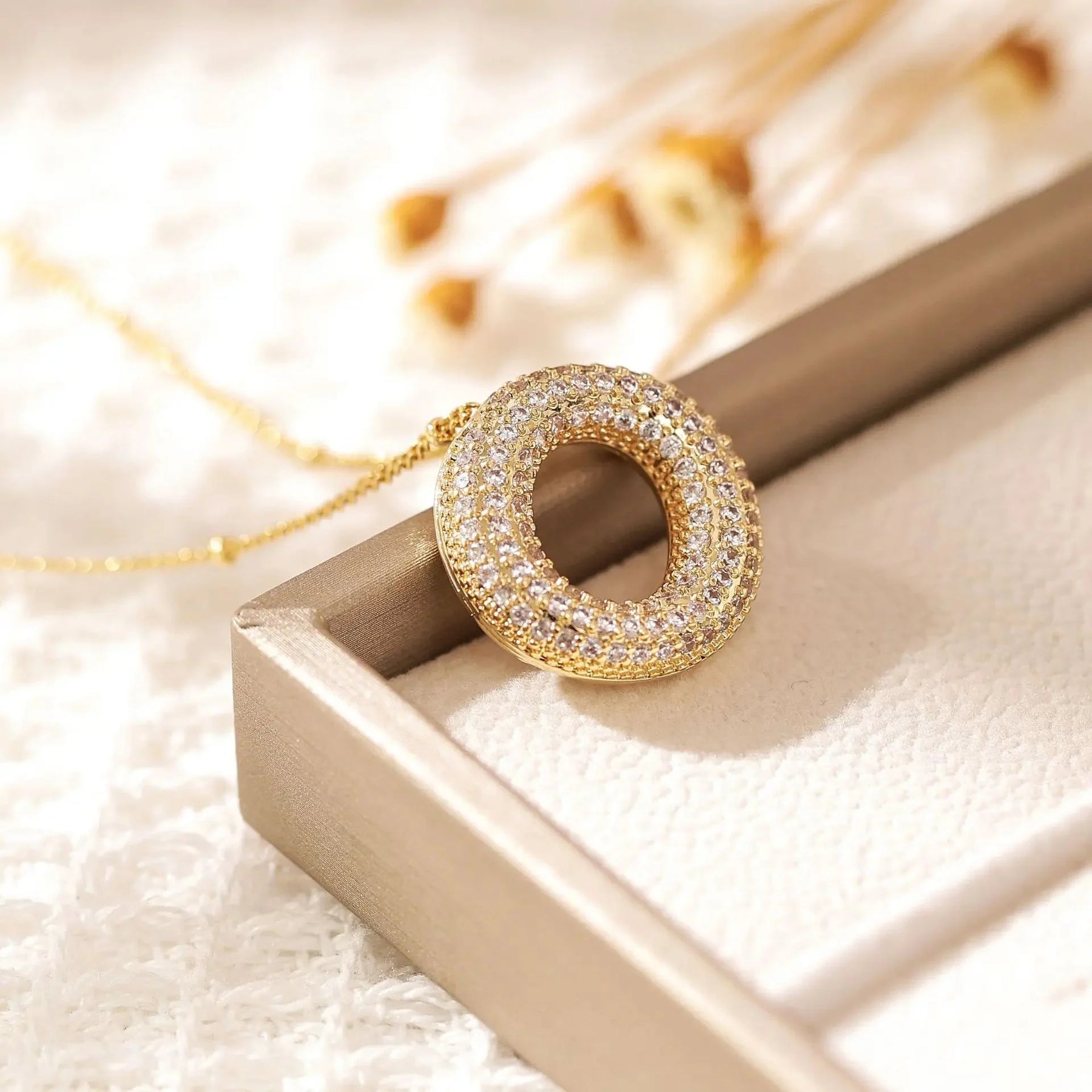 Colar Inicial Zircônia Brie