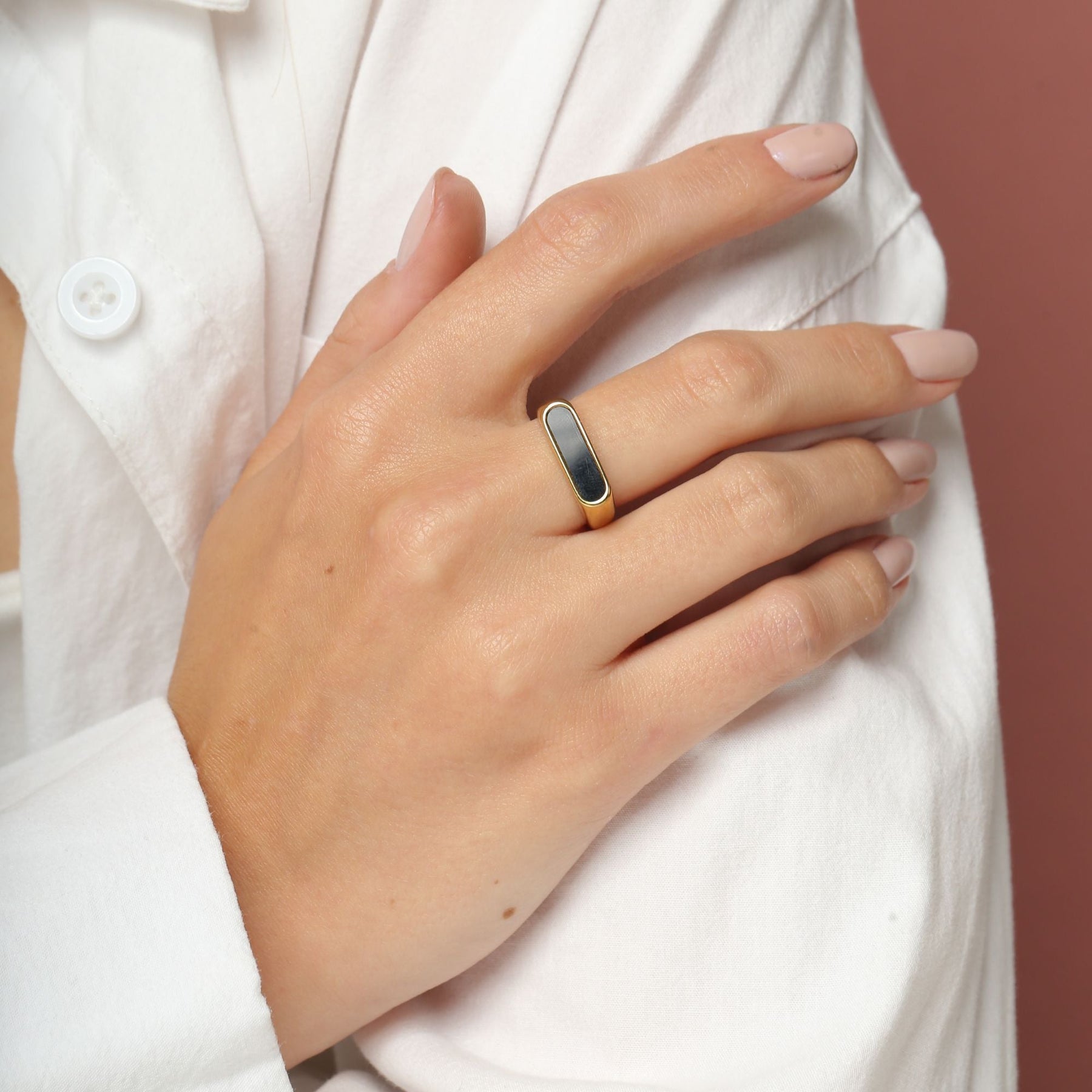 Anel Geométrico Juliete