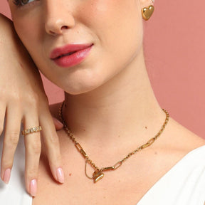 Colar Choker Coração Aria