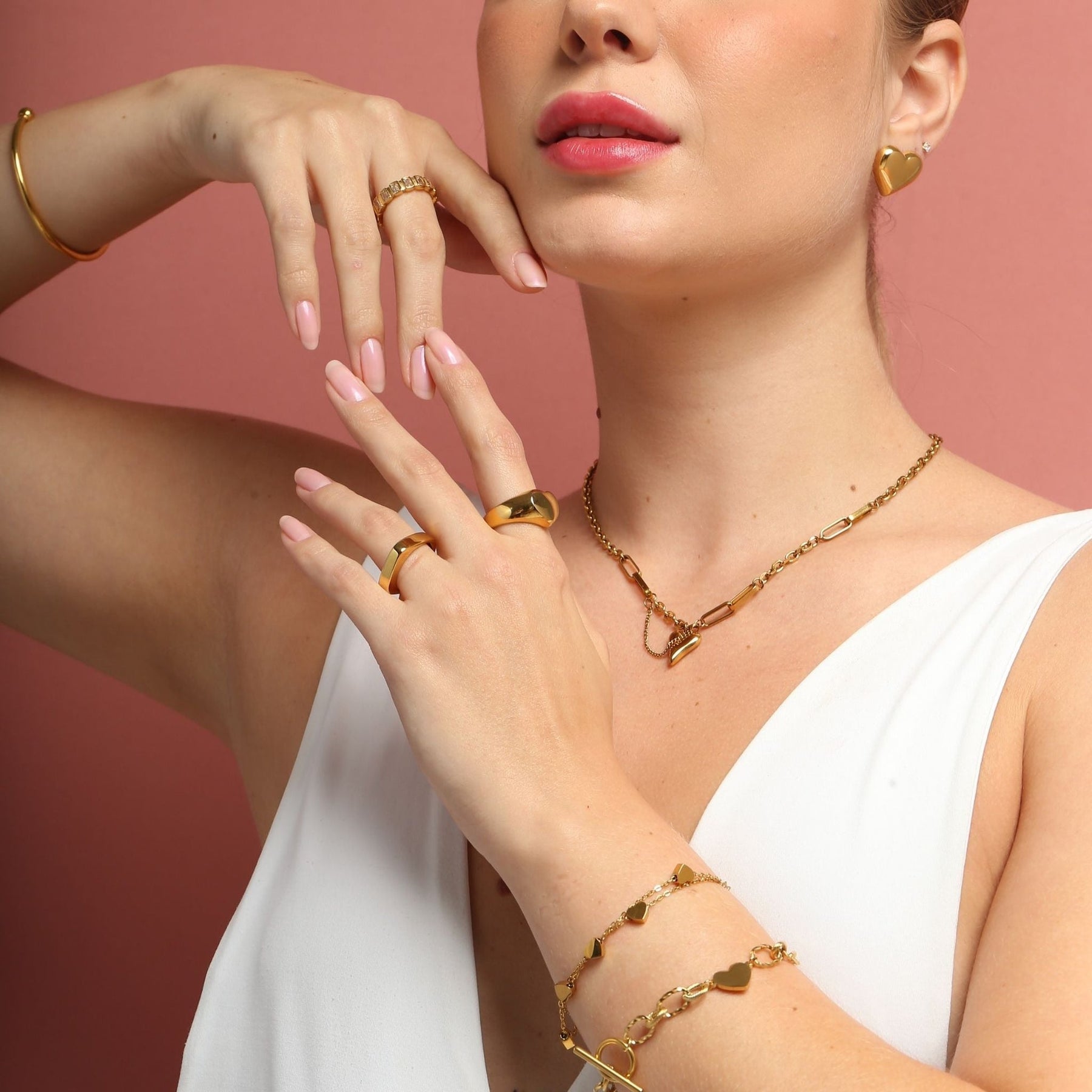 Colar Choker Coração Aria