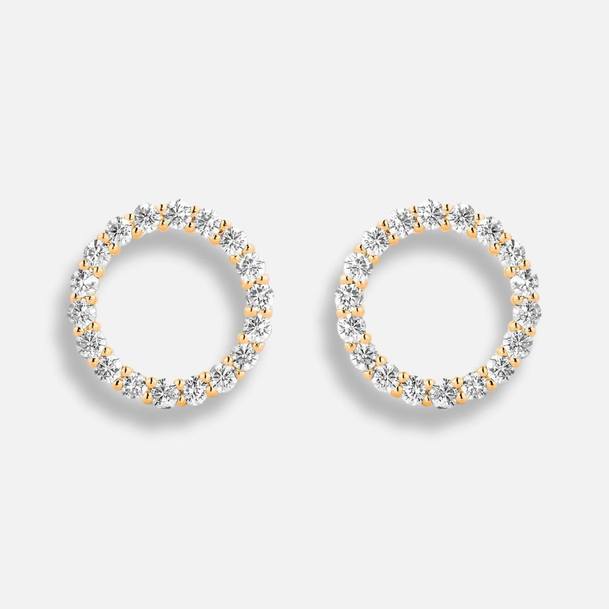 Brinco Círculo Teresa Inspiração Pandora