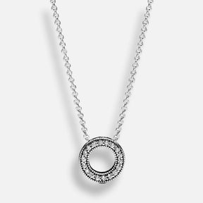 Colar Círculo Teresa Inspiração Pandora