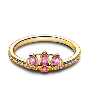 Anel Disney Tiara Rapunzel Inspiração Pandora