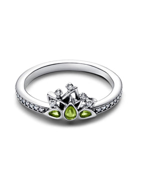 Anel Disney Tiara Tiana Inspiração Pandora