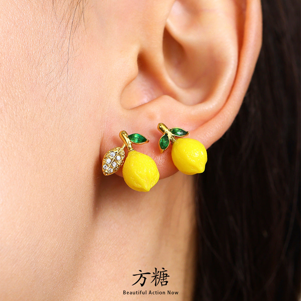 Brinco Lemon Zircônia Sarah