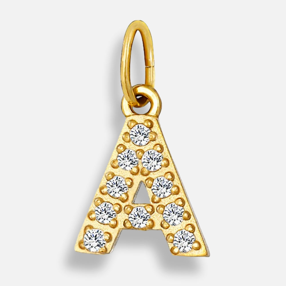 Pingente Inicial Zircônia Clarisse