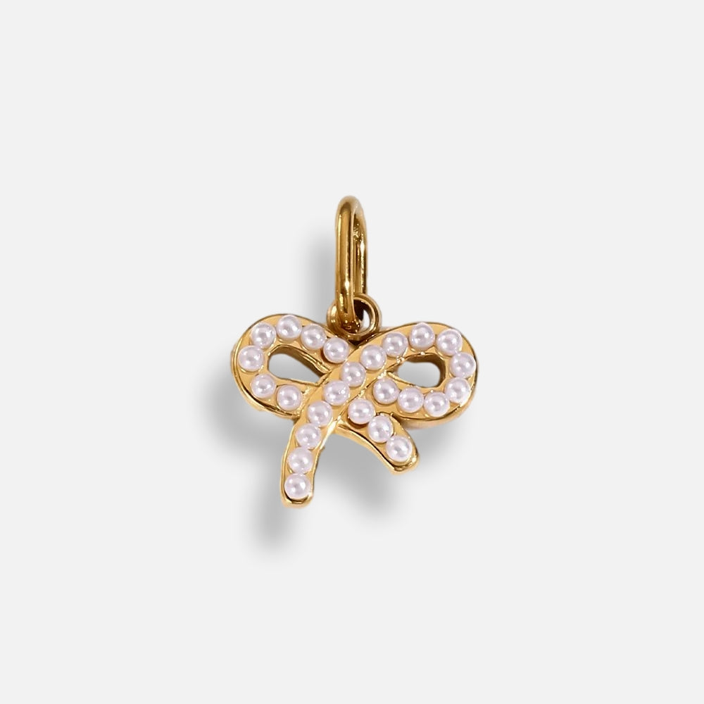 Pingente Lacinho Pérola Helen