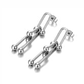 Brinco de Elos Médios Inspiração Tiffany