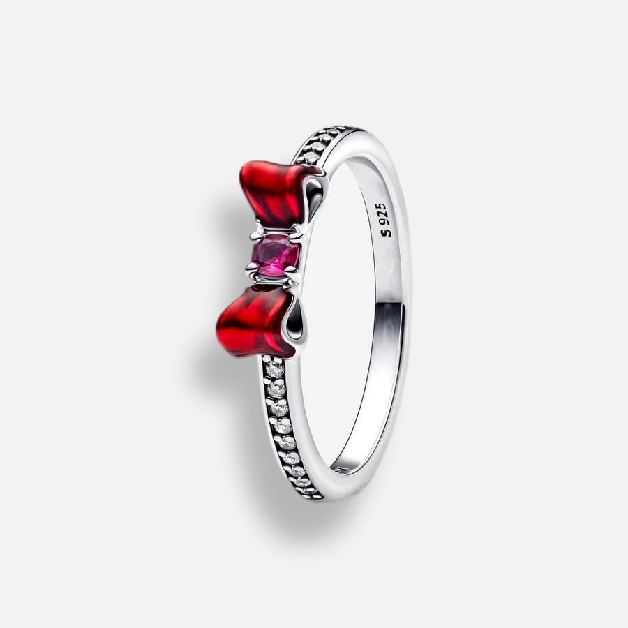 Anel Disney Laço Da Branca De Neve