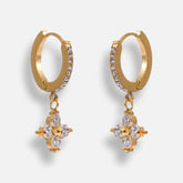 Brinco Pendente Zircônia Olivia