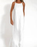 Vestido Stella - Linho Premium | Super Fresco (Estilo Americano e Europeu)