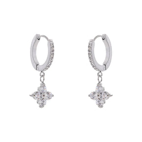 Brinco Pendente Zircônia Olivia