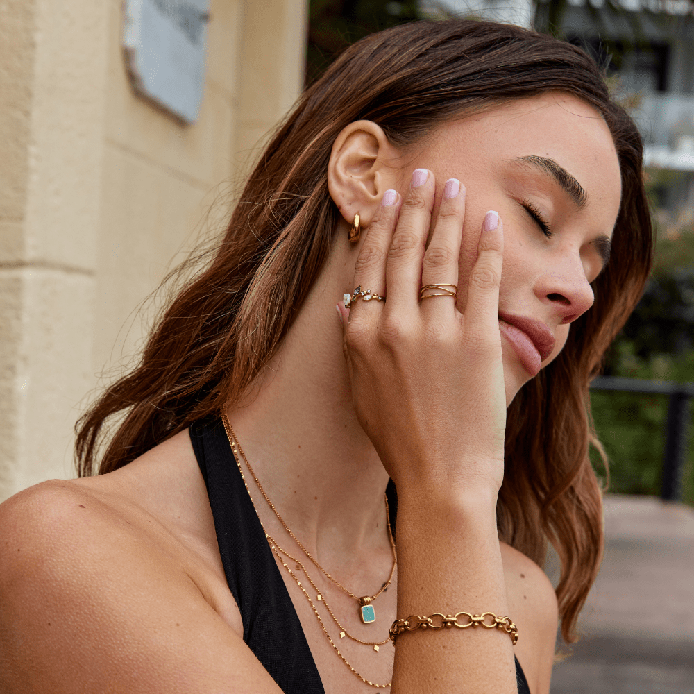 Anel Blossom Zircônia Ajustável Sussy