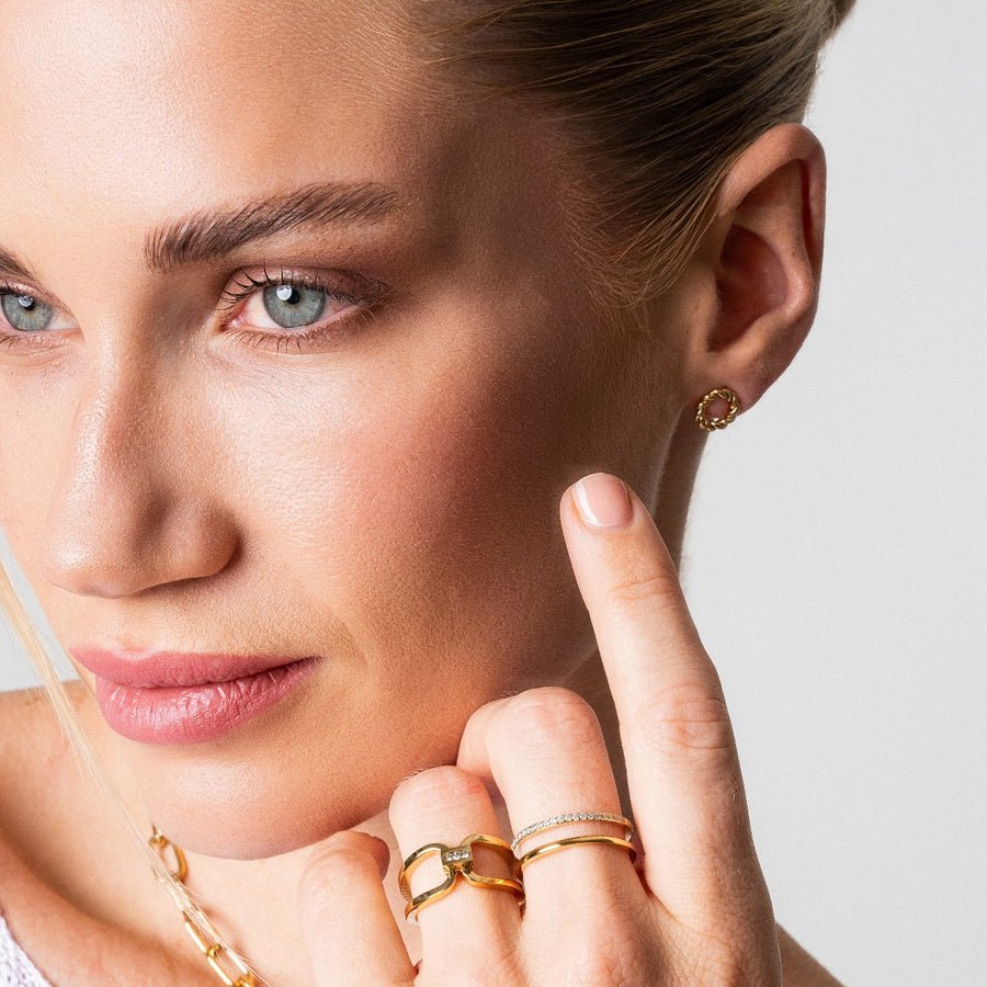 Anel Vienna Minimalista Keli