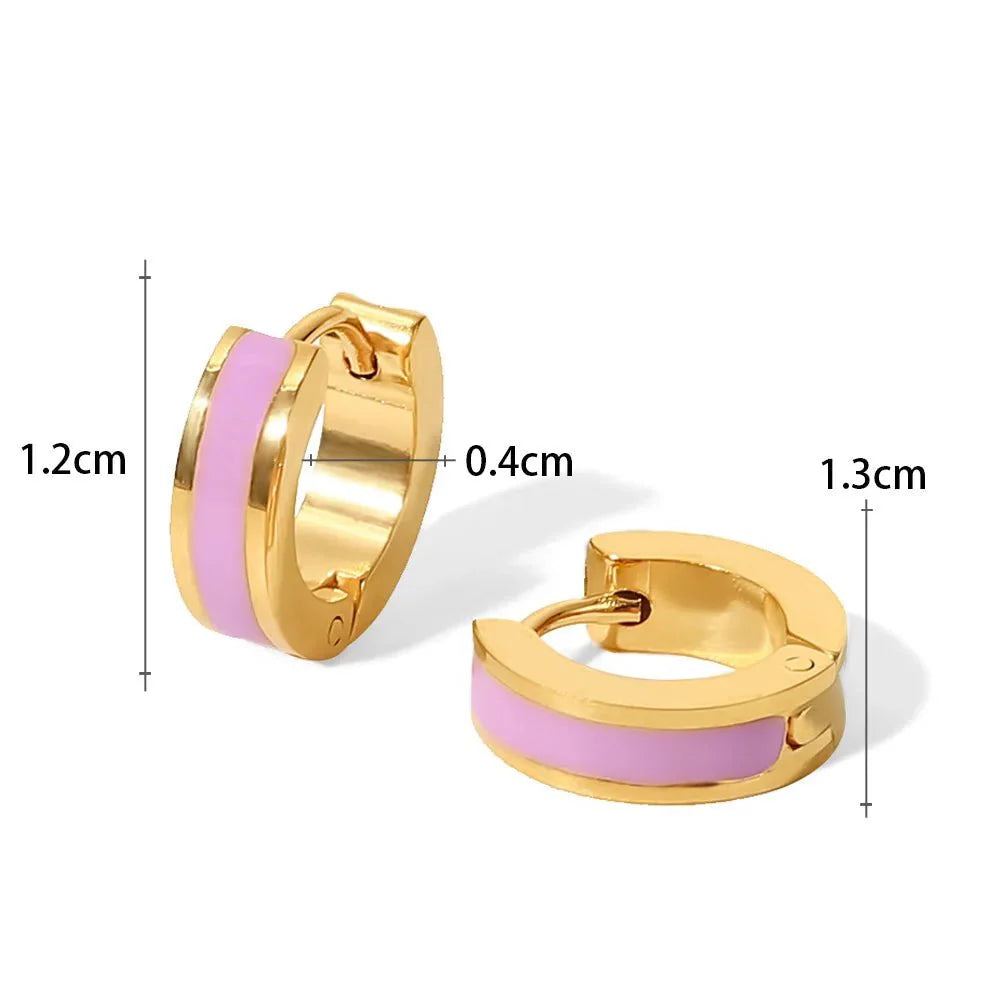 Brinco Argola Colorful Alina