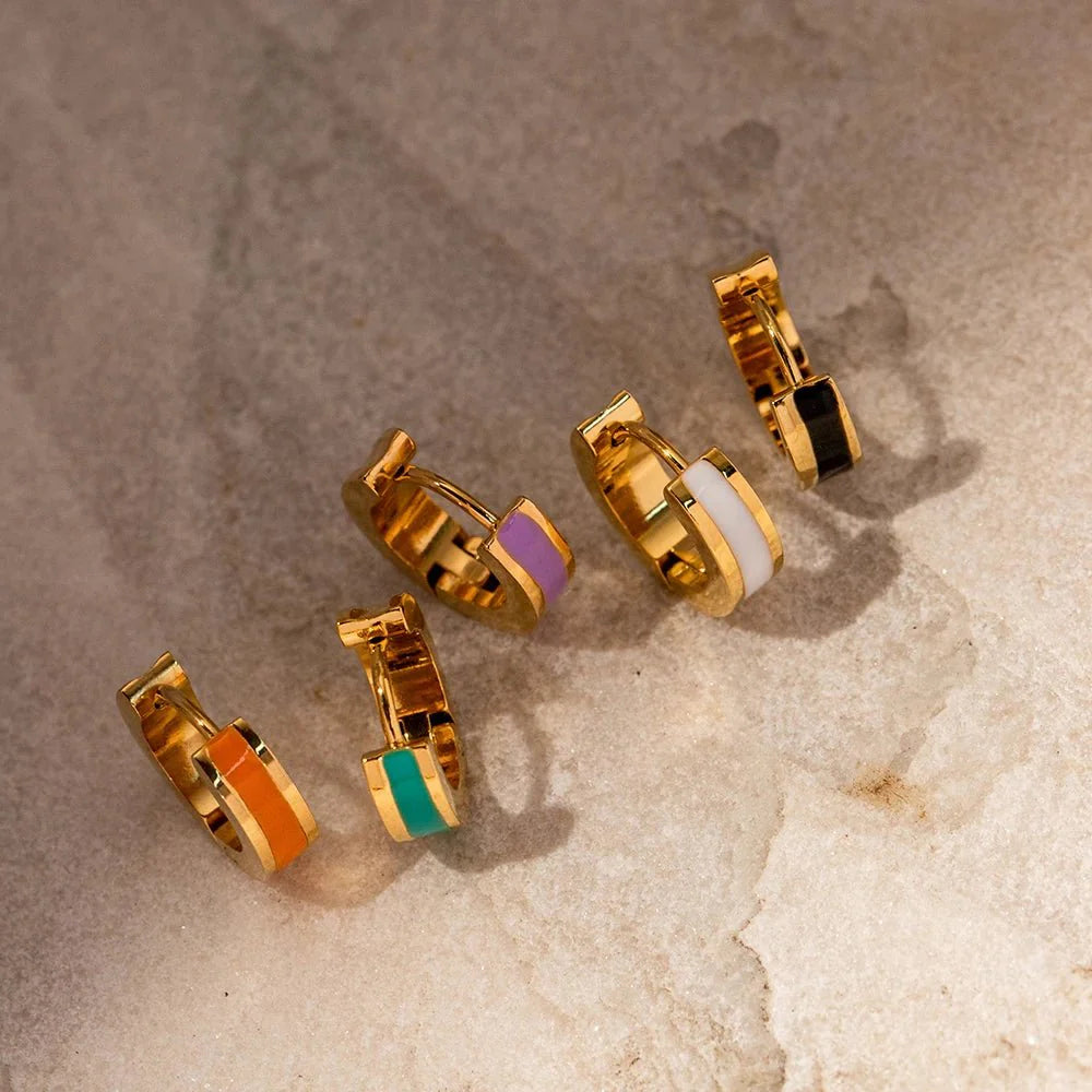 Brinco Argola Colorful Alina