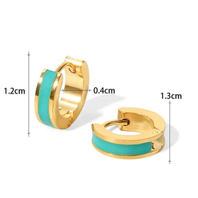 Brinco Argola Colorful Alina