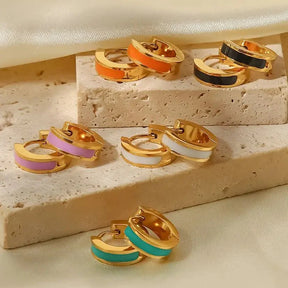 Brinco Argola Colorful Alina