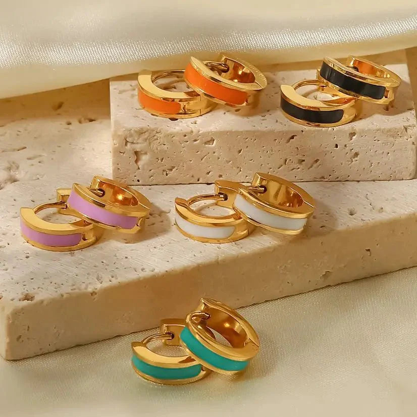 Brinco Argola Colorful Alina