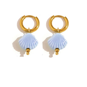 Brinco Argola Concha Colorido Uana