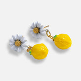 Brinco Lemon Flor Sarah