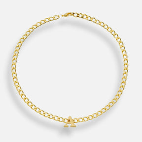 Colar Choker Inicial Corrente Inya