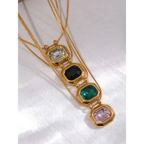 Colar Cubic Zircônia Any