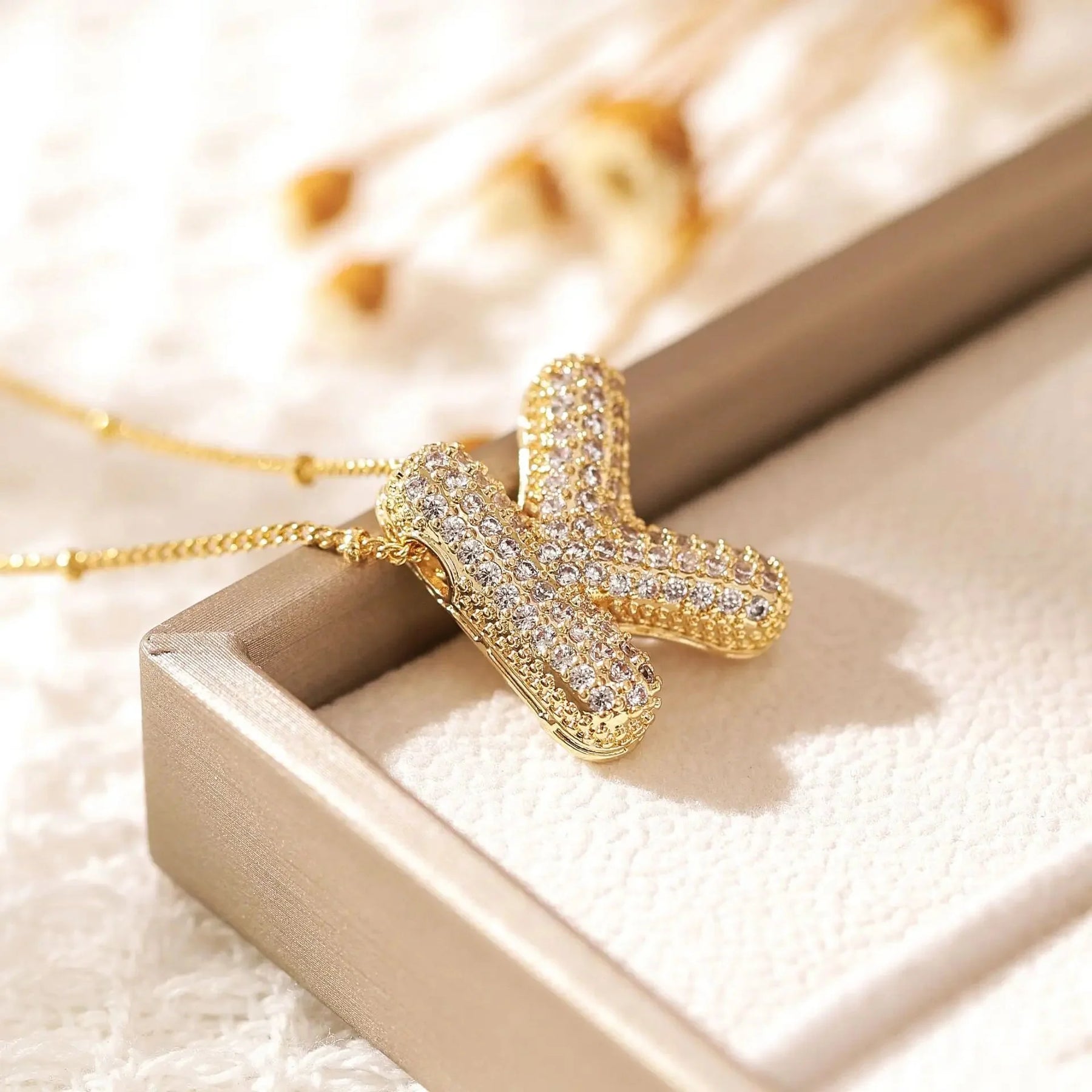 Colar Inicial Zircônia Brie