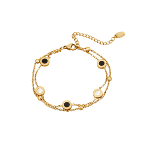 Pulseira Black & White Rita