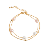 Pulseira Pérola Dupla Lais