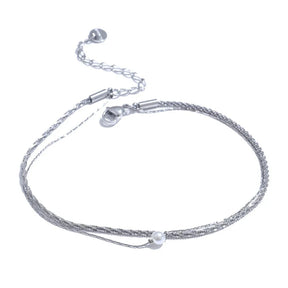 Tornozeleira Dupla Pérola Lyra